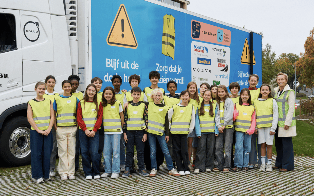 Flemish Minister for Mobility kicks off 25th edition of Veilig op Weg: educating 186,000 young road users