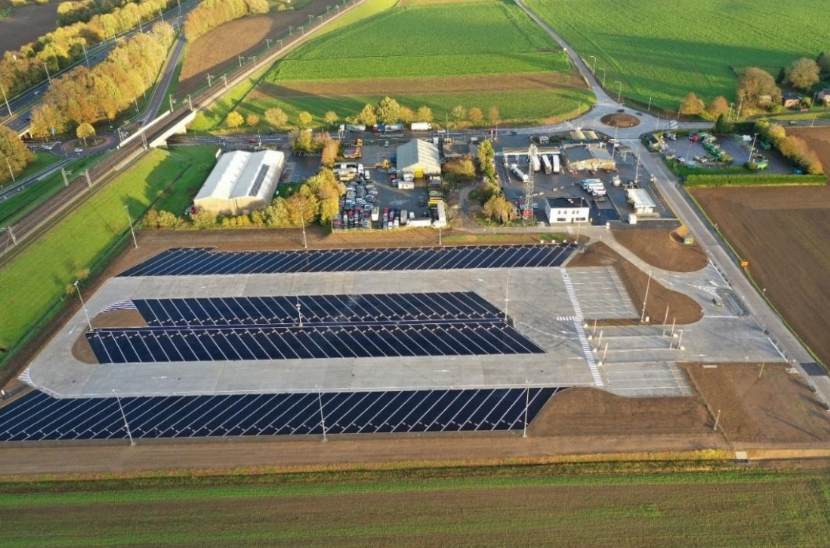 Successful CEF project: ESPORG Member Hesbymazout inaugurates TRUCK PARK LIEGE