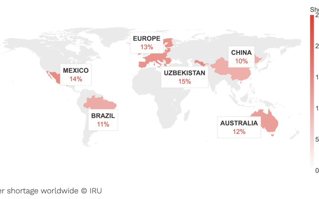 Driver Shortage Deepens Worldwide: Better Working Conditions Become Critical for the Transport Industry